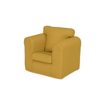 Wild Wood Loose Cover Chair Mustard