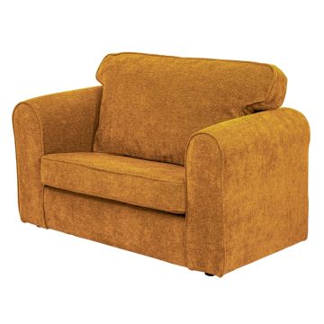 Wild Wood Children's Fixed Cover Sofa Mustard