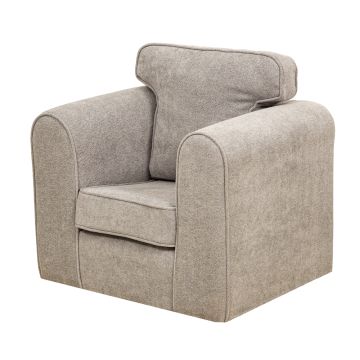 Wild Wood Fixed Cover Chair Pebble