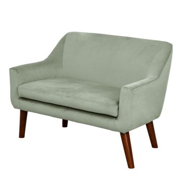 Wild Wood Children's Velvet Sofa Sage