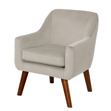 Wild Wood Children's Velvet Chair Cream