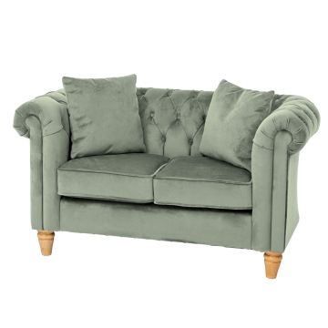 Wild Wood Children's Chesterfield Sofa Sage