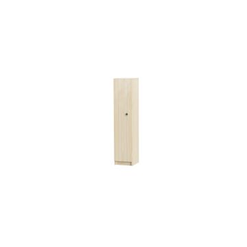 1 Door Wooden Locker H1370mm Handle Maple