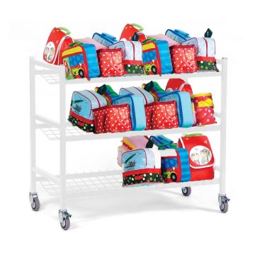 Lunchbox Trolley large White