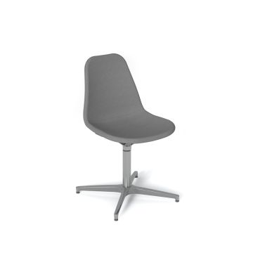 Suzi Fully Upholstered Chair Forecast Grey