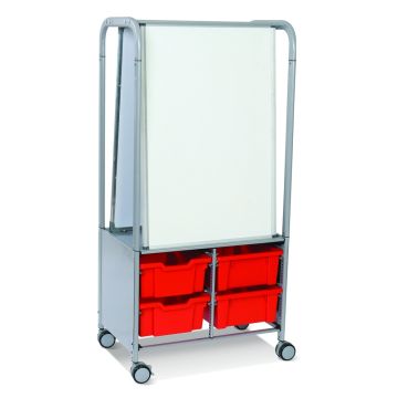 Gratnells Callero MakerHub 4 Deep Trays Red