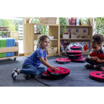 Back to Nature Sensory Ladybird Counting Cushions Pack of 12