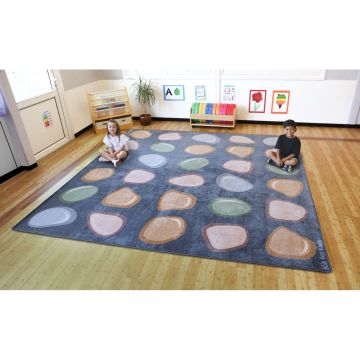 Natural Worldâ„¢ Pebble Placement Carpet 3m x 3m