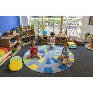 Circular Starburst Carpet 2m