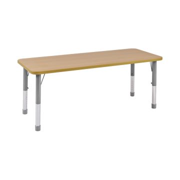 Milan Rectangular Table 8 Seater Grey Frame