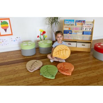Natural World Seasonal Leaf Cushions Pack of 4
