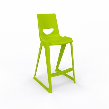 EN One High Chair 685mm Lime Green with bag hook