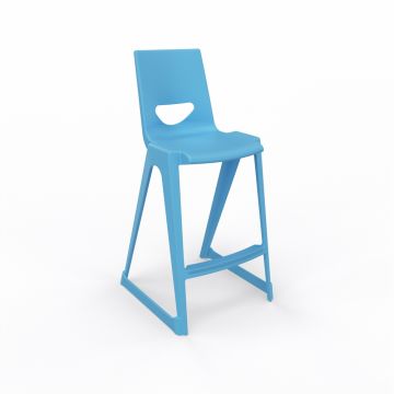 EN One High Chair 610mm Sky Blue