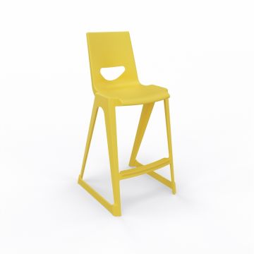 EN One High Chair 610mm Banana Yellow