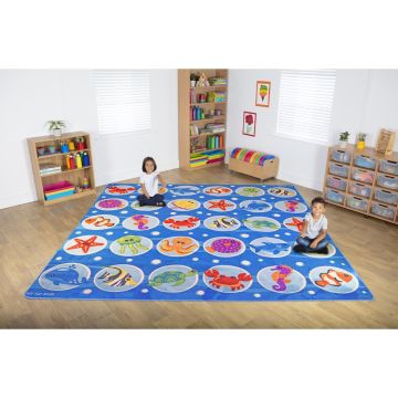 Under the Sea 30 Spot Placement Carpet 3m x 3m
