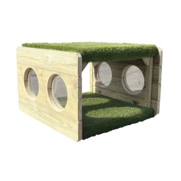 Crawl Through Grass Tunnel