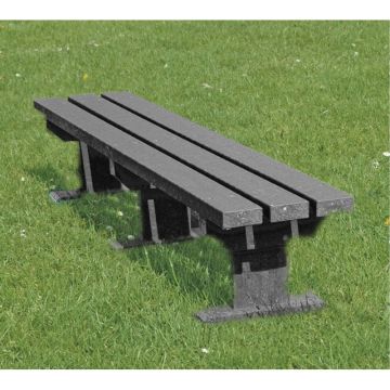 Eco Sturdy Junior Bench 3 Seater H305mm Black