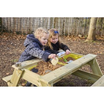 Dual Sand and Water Picnic Table