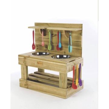 Classic Double Dirt Mud Kitchen