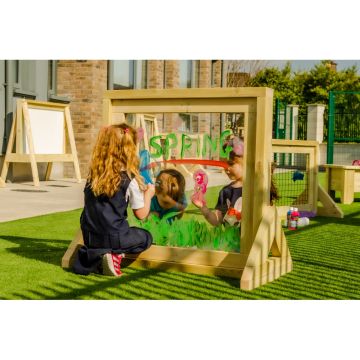 Square Freestanding Clear Acrylic Easel