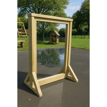 Freestanding Clear Acrylic Easel Portrait