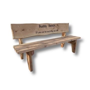 Live Edge Buddy Bench