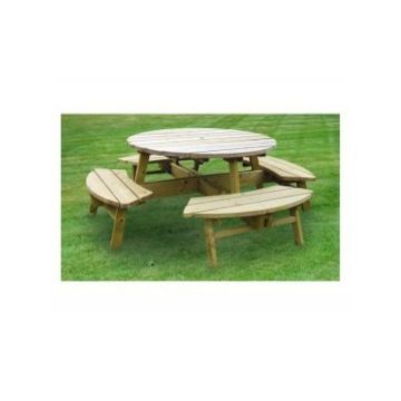 Round Picnic Table