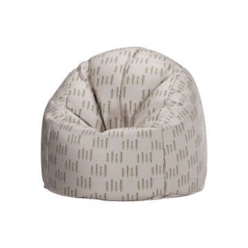 Wild Wood Primary Beanbag Pine Trees Beige