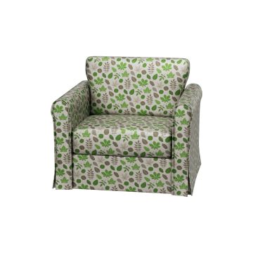 Wild Wood Loose Cover Chair Mixed Leaves