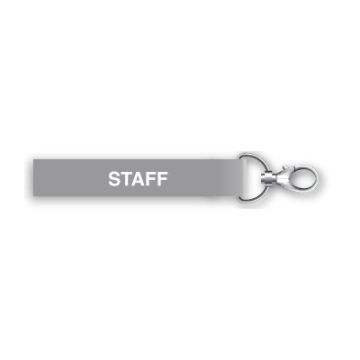 Staff Breakaway Lanyards Pack Grey Pack of 10