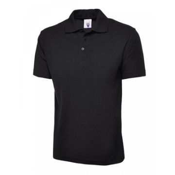 Mens Polo Shirt XL Black