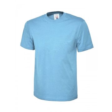 Mens T-Shirt 2XL Sky Blue