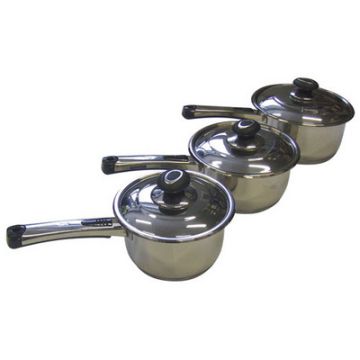 Assorted Saucepans Pack of 3