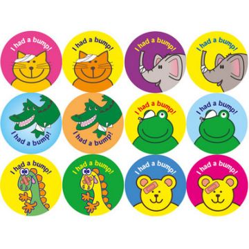 Bumped Stickers Assorted Pack 120