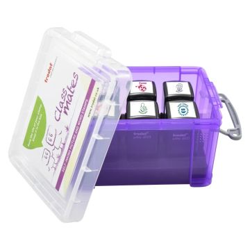 Pre-Inked Stamps 23mm Pack of 6