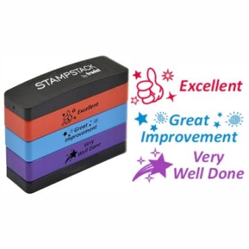 3-IN-1 Teacher Stamps Achievement