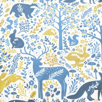 Wild Wood Primary Beanbag Animal Mustard