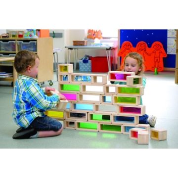 Rainbow Bricks Pack of 36