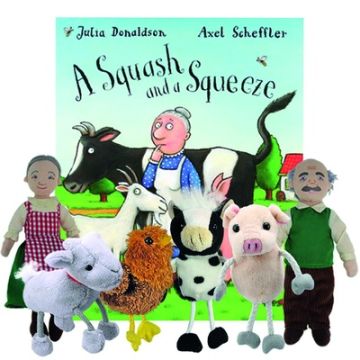 A Squash and a Squeeze Story Sack