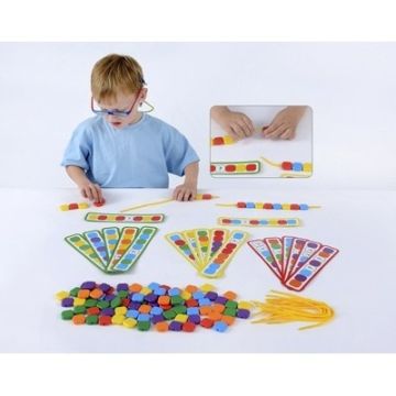 Lacing Colour Sequence Beads