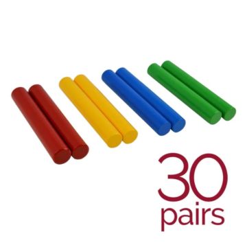 Claves Mixed Colour Pack