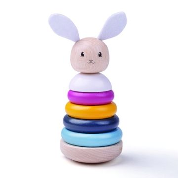 100% FSC Rabbit Stacking Rings