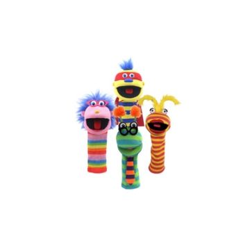 Sockettes Puppets