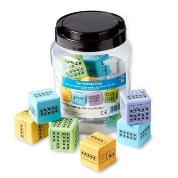 Ten Frame Dice Set of 12