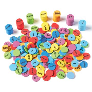 Place Value Disks Pack of 280