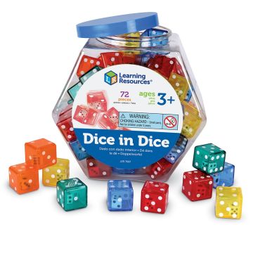Dice in Dice Set of 72