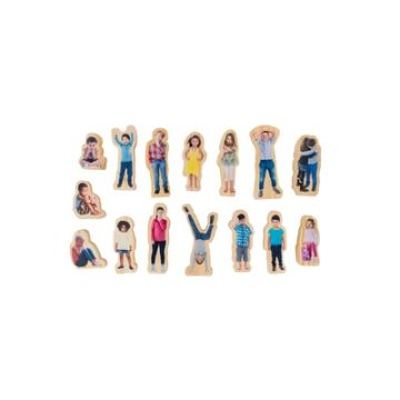 How Am I feeling Today - wooden people