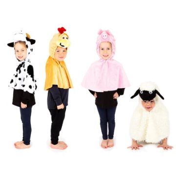 Farmyard Capes - Age 3-7 years