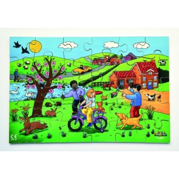 Four Seasons Jigsaw Puzzle Pack of 4