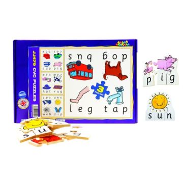 CVC Jigsaws Pack of 4